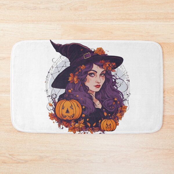 Item preview, Witchy Halloween | Halloween | Cute Witch | Halloween witch | Pumpkin Witch designed and sold by FitEnvy.