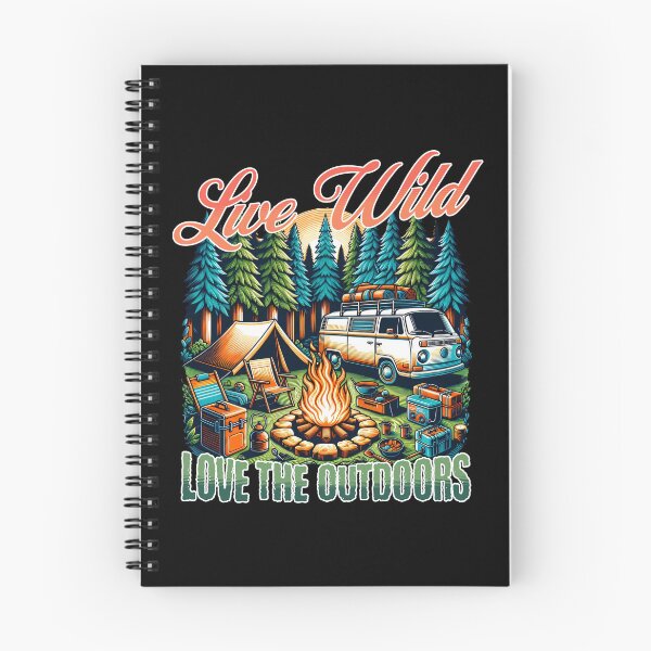 Artikelvorschau, Live Wild - Liebe das Camping-Design im Freien entworfen und verkauft von CALIMASHIRTS.