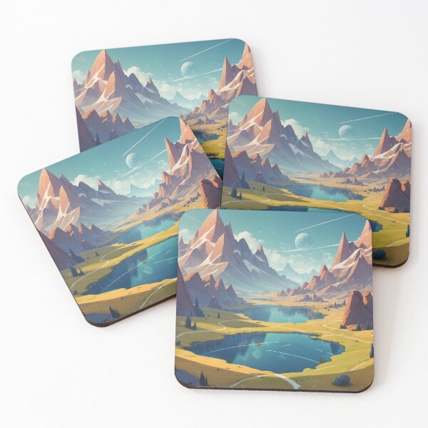 Item preview, Geometrical landscape in another world designed and sold by CreativPurpose.