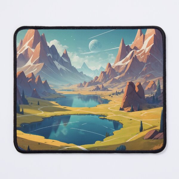 Item preview, Geometrical landscape in another world designed and sold by CreativPurpose.