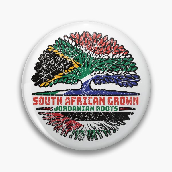 Item preview, Jordanian Jordan South African South Africa Tree Roots Flag designed and sold by FlagX.