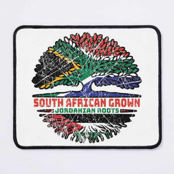 Item preview, Jordanian Jordan South African South Africa Tree Roots Flag designed and sold by FlagX.