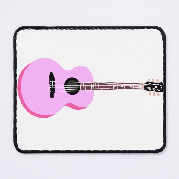 Item preview, pink guitar designed and sold by printsbyh.