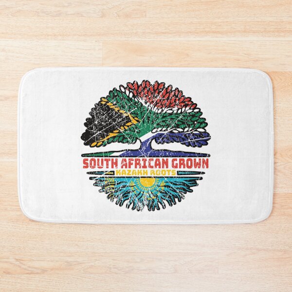 Item preview, Kazakhstan Kazakh South African South Africa Tree Roots Flag designed and sold by FlagX.