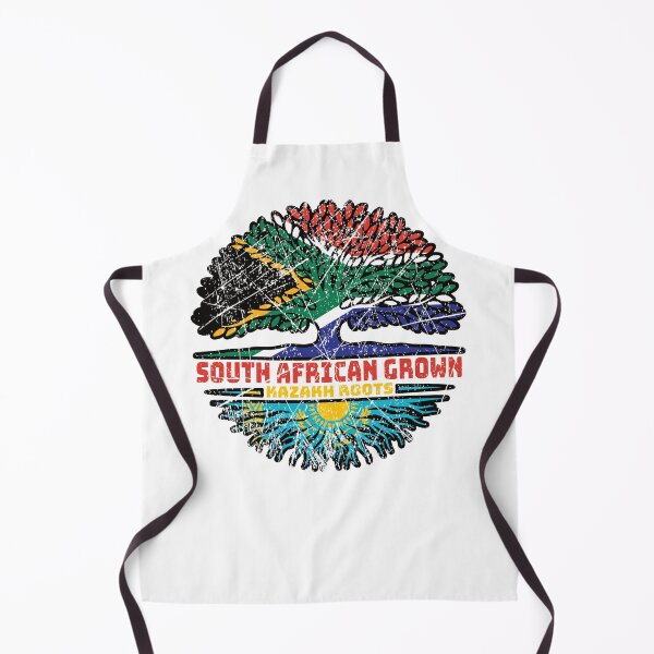 Item preview, Kazakhstan Kazakh South African South Africa Tree Roots Flag designed and sold by FlagX.