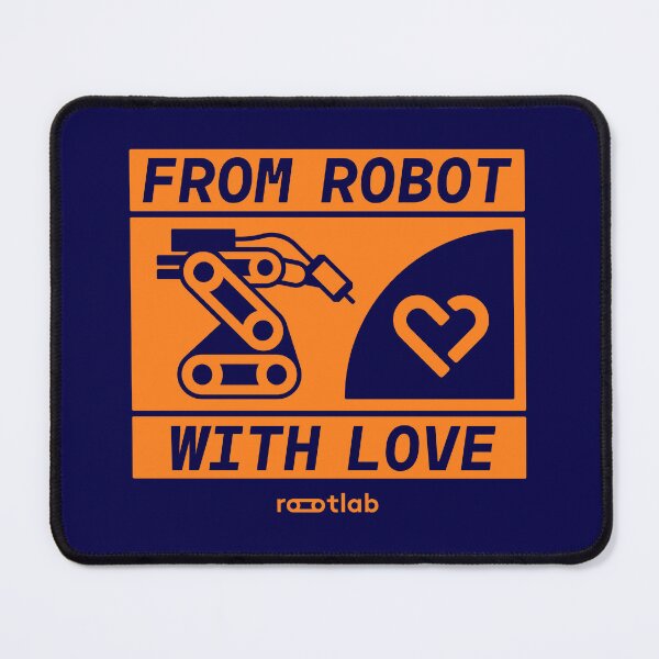Item preview, From Robot With Love V.3 (orange) designed and sold by rootlabtx.