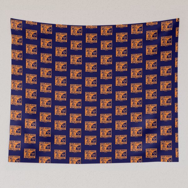 Item preview, From Robot With Love V.3 (orange) designed and sold by rootlabtx.