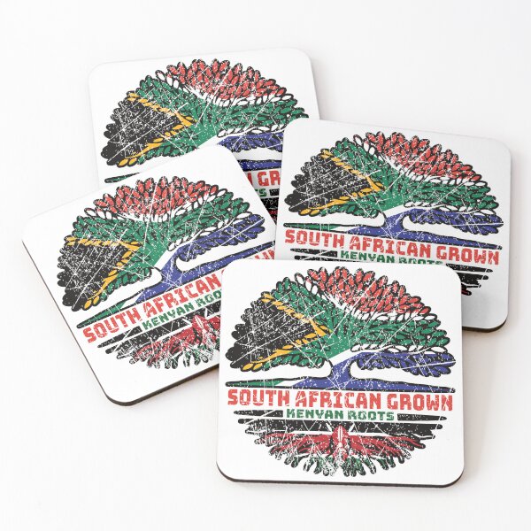 Item preview, Kenyan Kenya South African South Africa Tree Roots Flag designed and sold by FlagX.