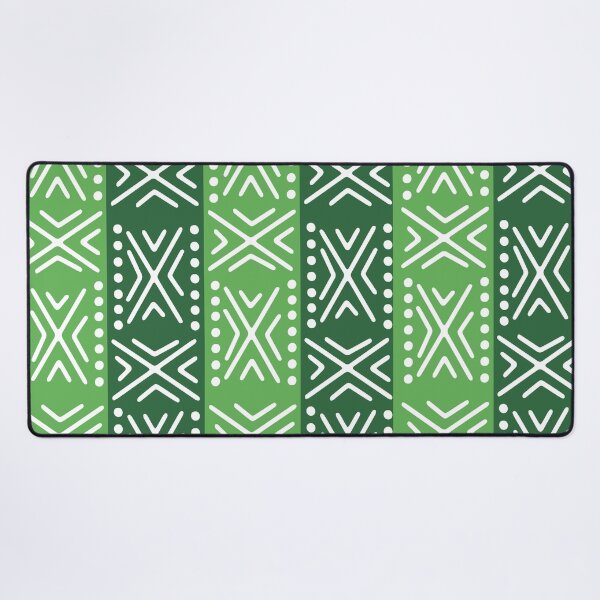 Item preview, Green colored bogolan designed and sold by Wolagno.
