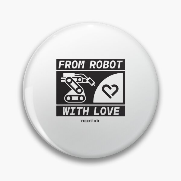Item preview, From Robot With Love V.3 (black) designed and sold by rootlabtx.