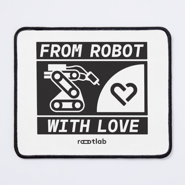 Item preview, From Robot With Love V.3 (black) designed and sold by rootlabtx.