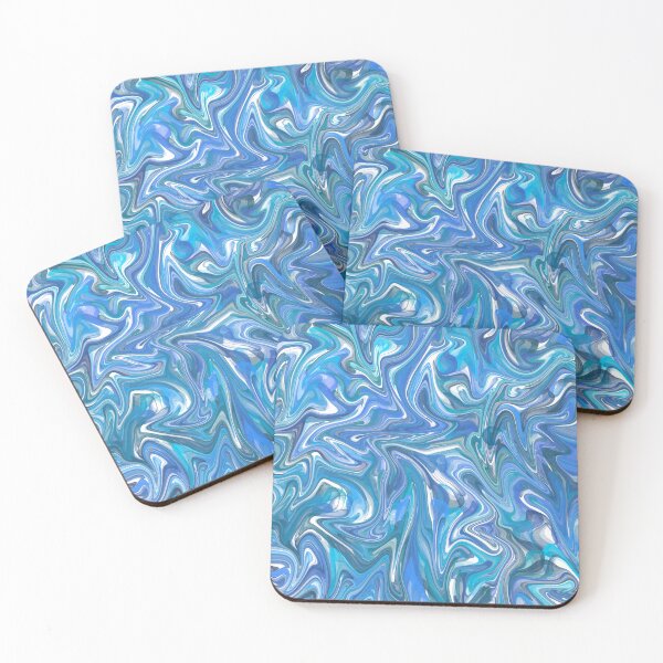 Item preview, Great waves art abstract  designed and sold by Laxaraart.