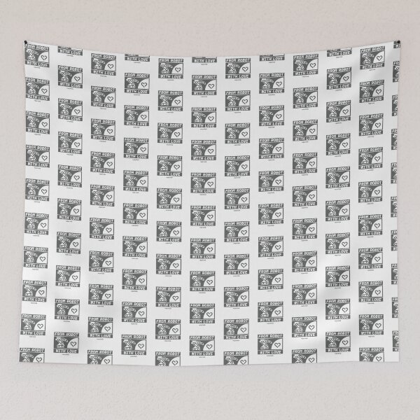 Item preview, From Robot With Love V.3 (grey) designed and sold by rootlabtx.
