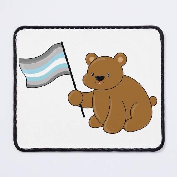 Item preview, Pride Bear (Demiboy Flag) designed and sold by Rustmm.