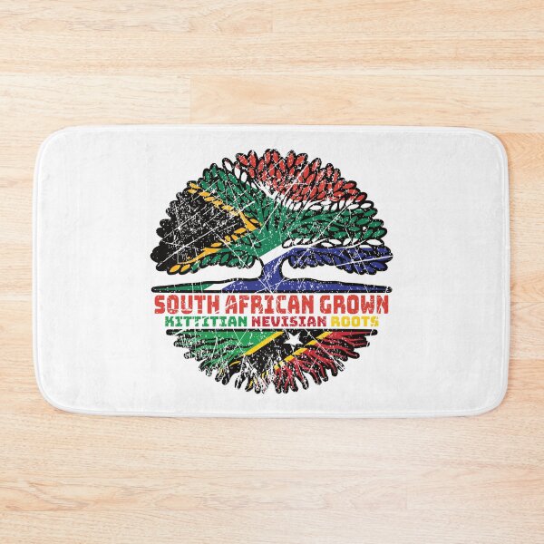 Item preview, Saint Kitts and Nevis Kittitian Nevisian South African South Africa Tree Roots Flag designed and sold by FlagX.