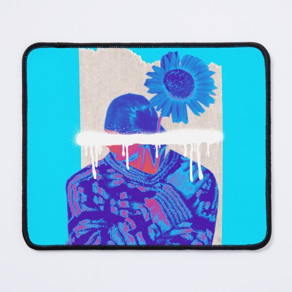 Item preview, Blurry Ft. Flowers Ft. Neon. Pink and Blue designed and sold by MonsoonartsbyM.