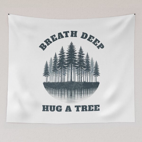 Item preview, Breath Deep - Hug a Tree Forest Design designed and sold by CALIMASHIRTS.