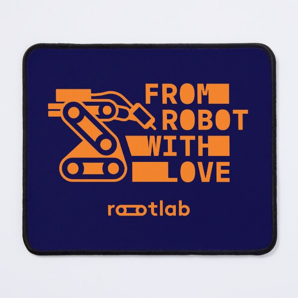 Item preview, From Robot With Love V.2 (orange) designed and sold by rootlabtx.