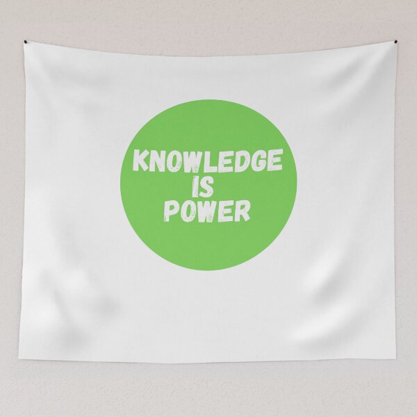 Item preview, Knowledge Is Power designed and sold by CharmStudio.