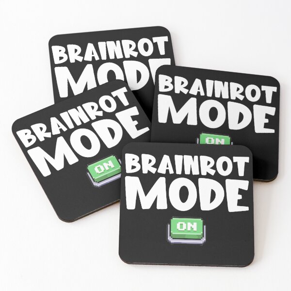Item preview, Brainrot Mode ON Funny Sarcastic Meme designed and sold by AxelBrook.