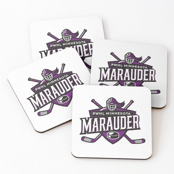 Aperçu de l'œuvre PWHL Minnesota Marauder - Bold Hockey Concept Design créée et vendue par ObjCrea123.