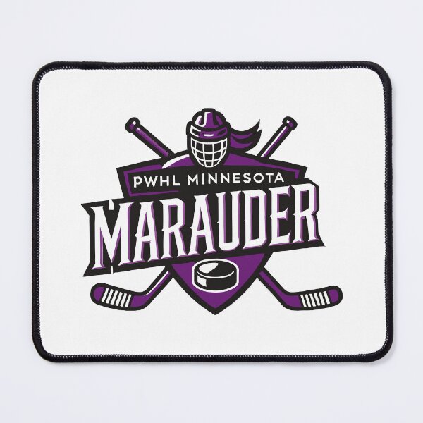 Item preview, PWHL Minnesota Marauder - Bold Hockey Concept Design designed and sold by ObjCrea123.