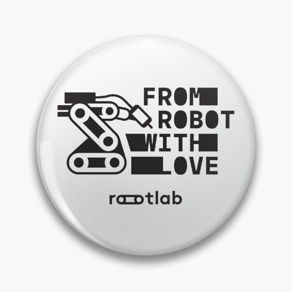Item preview, From Robot With Love V.2 (black) designed and sold by rootlabtx.
