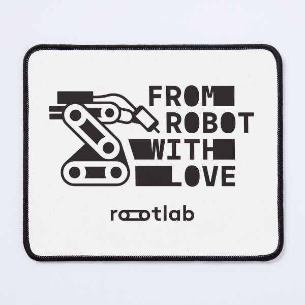 Item preview, From Robot With Love V.2 (black) designed and sold by rootlabtx.