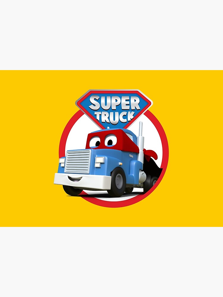 Carl the Super Truck of Car City Poster for Sale by AmuseAnimation