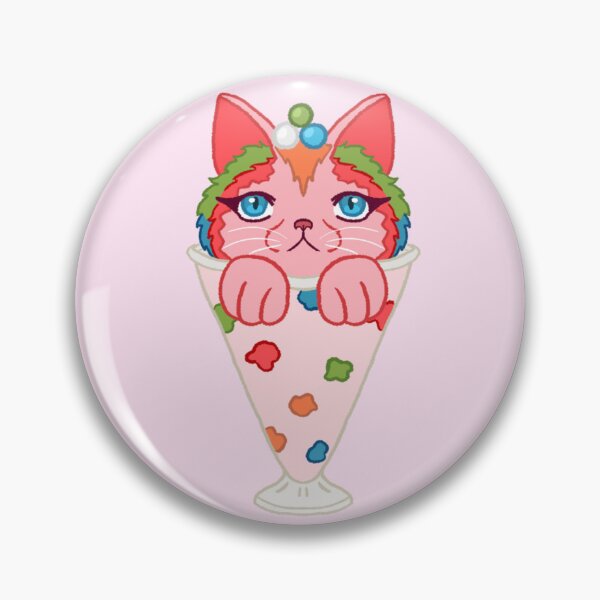 Artikelvorschau, Kaugummi-Eiscreme-Katze (Balinese) entworfen und verkauft von RainDesignz.