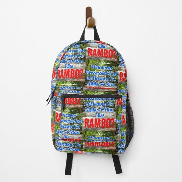 Item preview, Rambo First Blood, Stallone, Movie Quotes 80s designed and sold by MountainAndSea.