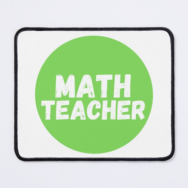 Item preview, Math Teacher  designed and sold by CharmStudio.