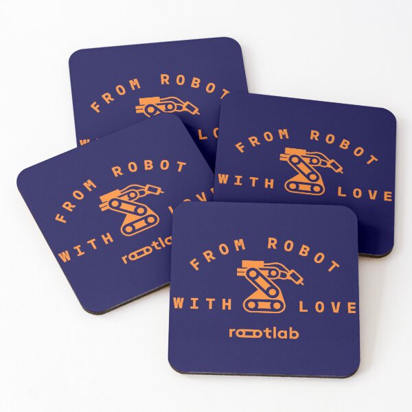 Item preview, From Robot With Love V.1 (orange) designed and sold by rootlabtx.