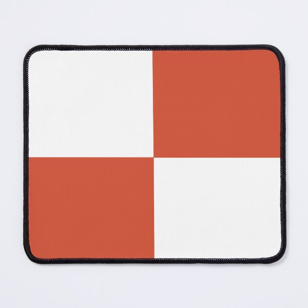 Item preview, TENNIS COURT CLAY and WHITE LARGE CHECKERS designed and sold by RachelMacht.