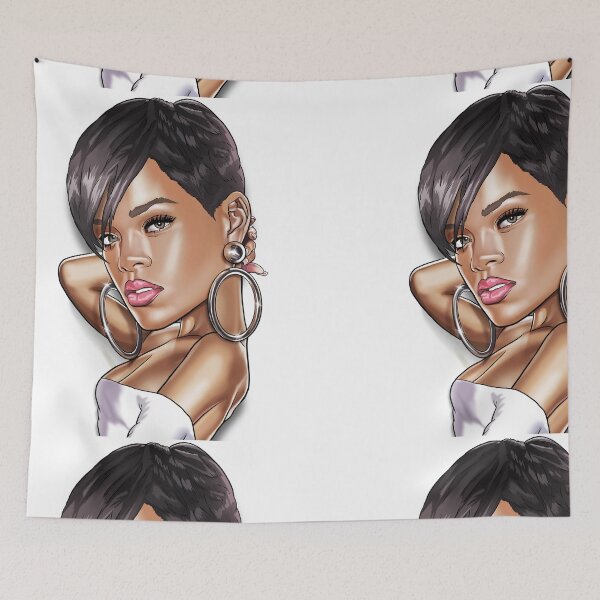 Item preview, Rihanna Cartoon Caricature - CelebToonz designed and sold by basedhuman.