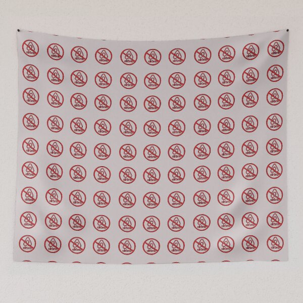Item preview, No Airbnb designed and sold by lalashellsArt.