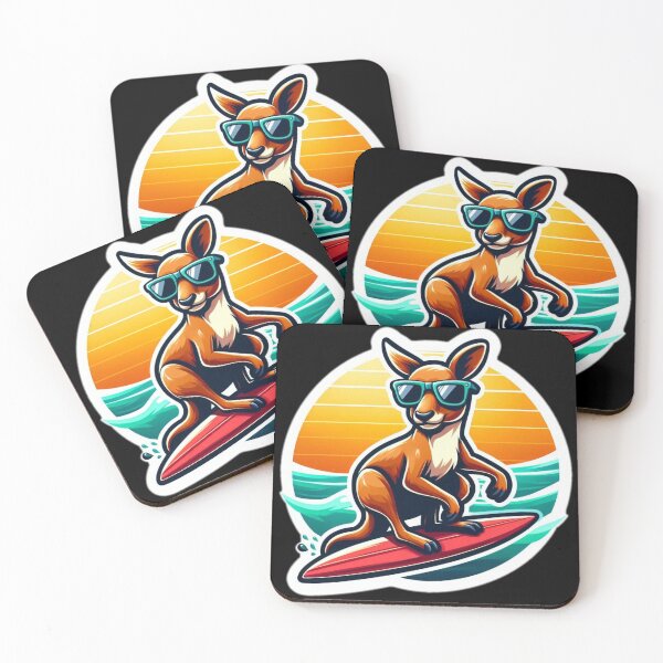 Item preview, Kangaroo surfing designed and sold by Arleven.