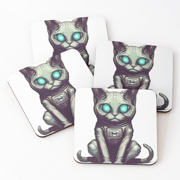 Item preview, Alien cat designed and sold by RadManDesigns.