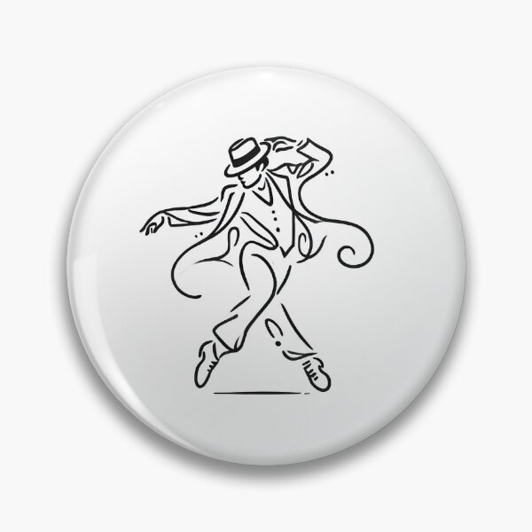 Item preview, Artsy Dancer Silhouette - Line Art - Pop Music designed and sold by Fenay Designs.