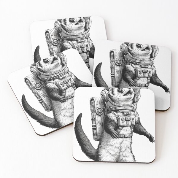 Item preview, Emmett the Ferret's Space Adventure designed and sold by 36Monsters.
