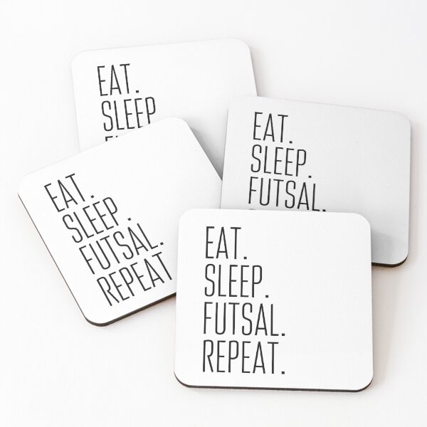 Item preview, Eat Sleep Futsal Repeat designed and sold by Amzg-Designs.
