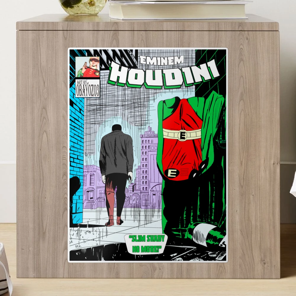 I turned Houdini into a comic book! : r/Eminem
