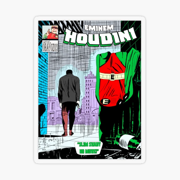 EMINEM HOUDINI SLIM SHADY エミネム 漫画 マガジン 賛否両論の新曲“Houdini”で帰ってきたエミネム（Eminem