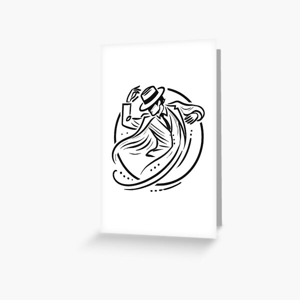 Item preview, Fluid Dancer Silhouette - Line Art - Pop Music designed and sold by Fenay Designs.