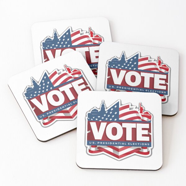 Item preview, Save democracy, vote, United we stand designed and sold by RedCircleArt.