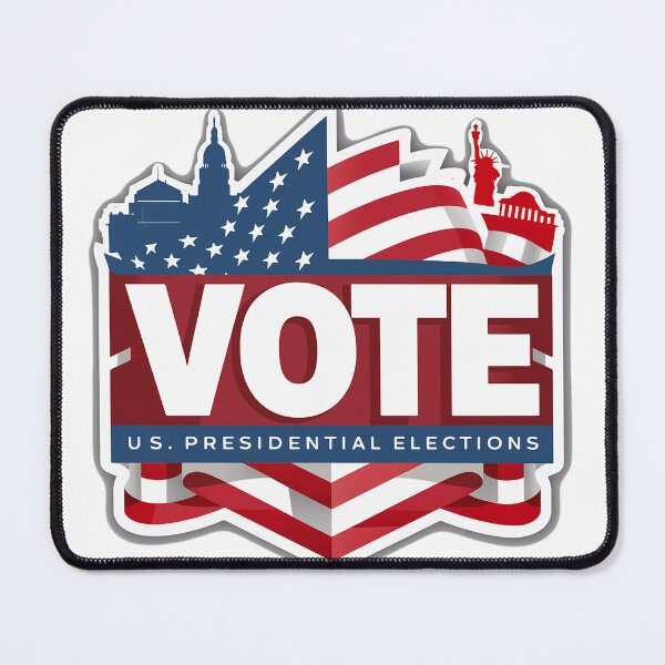 Item preview, Save democracy, vote, United we stand designed and sold by RedCircleArt.