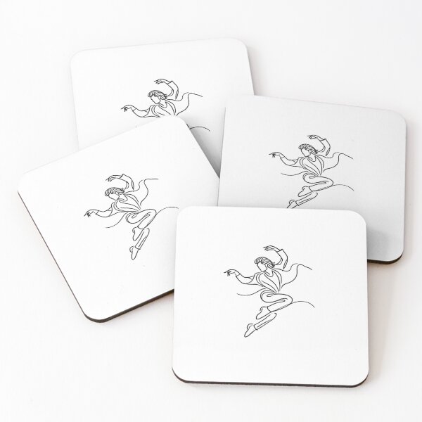 Item preview, Elegant Dancer Silhouette - Line Art - Pop Music designed and sold by Fenay Designs.