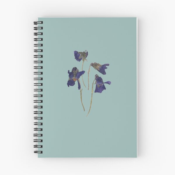 Item preview, Violet Posy on Duck Egg Blue designed and sold by Anniemae99.