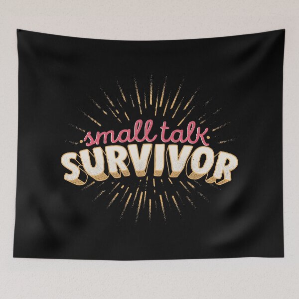 Item preview, Small Talk Survivor!  designed and sold by Horta Studio.