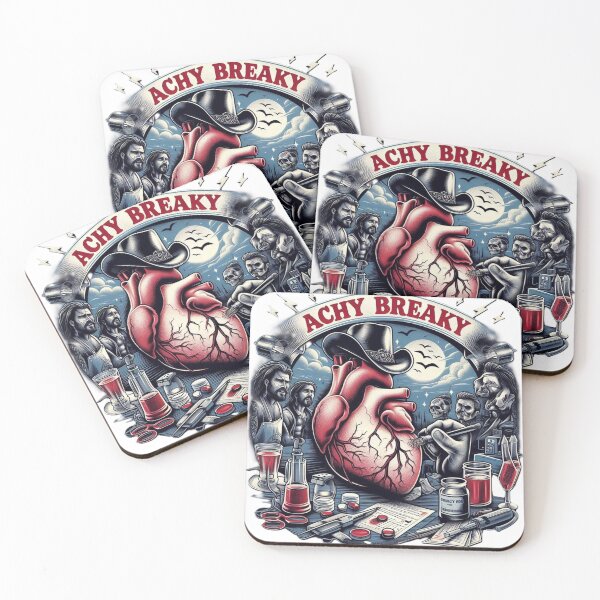 Item preview, T-Shirt - Achy Breaky Heart designed and sold by YOUDKAIR.